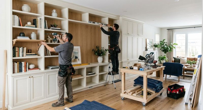 Custom Shelving Installation in Greensboro, NC