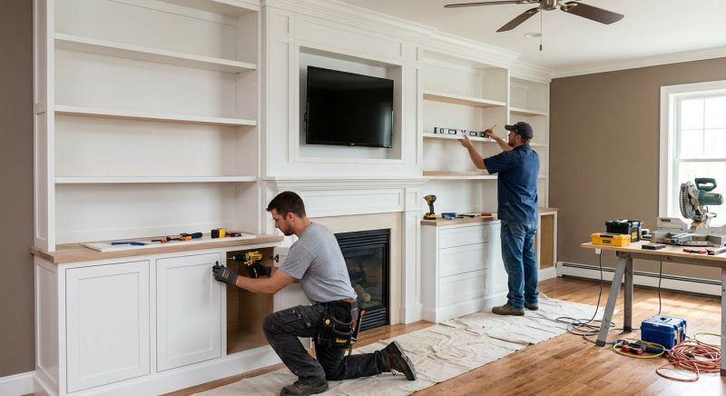 Fireplace Built Ins Installation in Woodbridge, VA