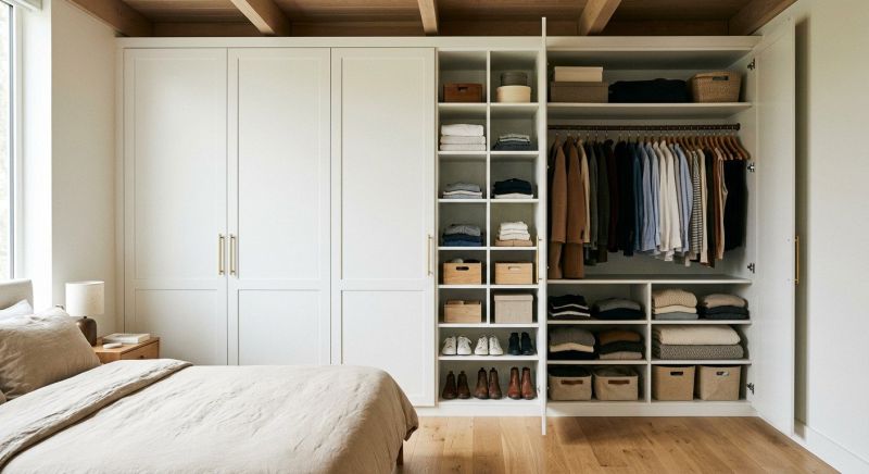 Mudroom Shelving Installation in Charlotte, NC