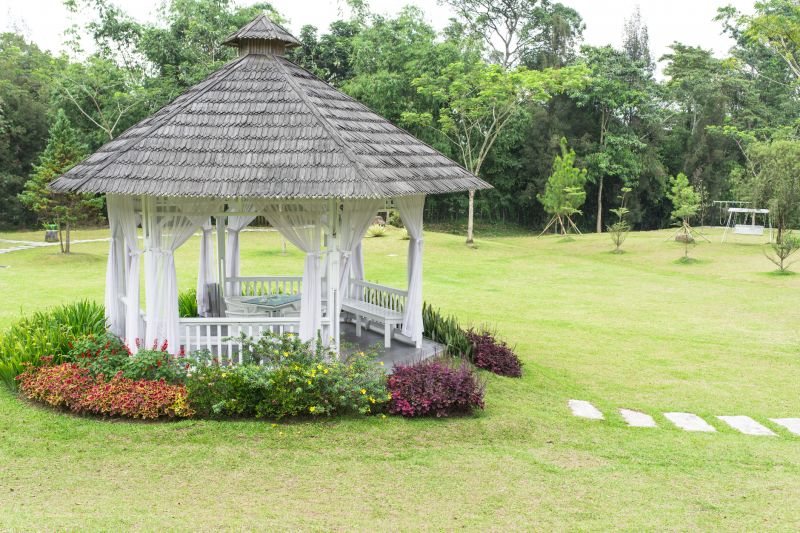Outdoor Pavilion in Garden