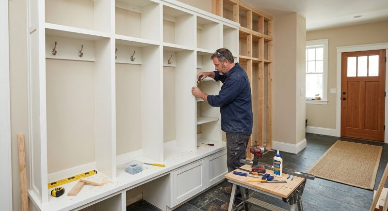 Builtin Cabinets Installation in Alexandria, VA